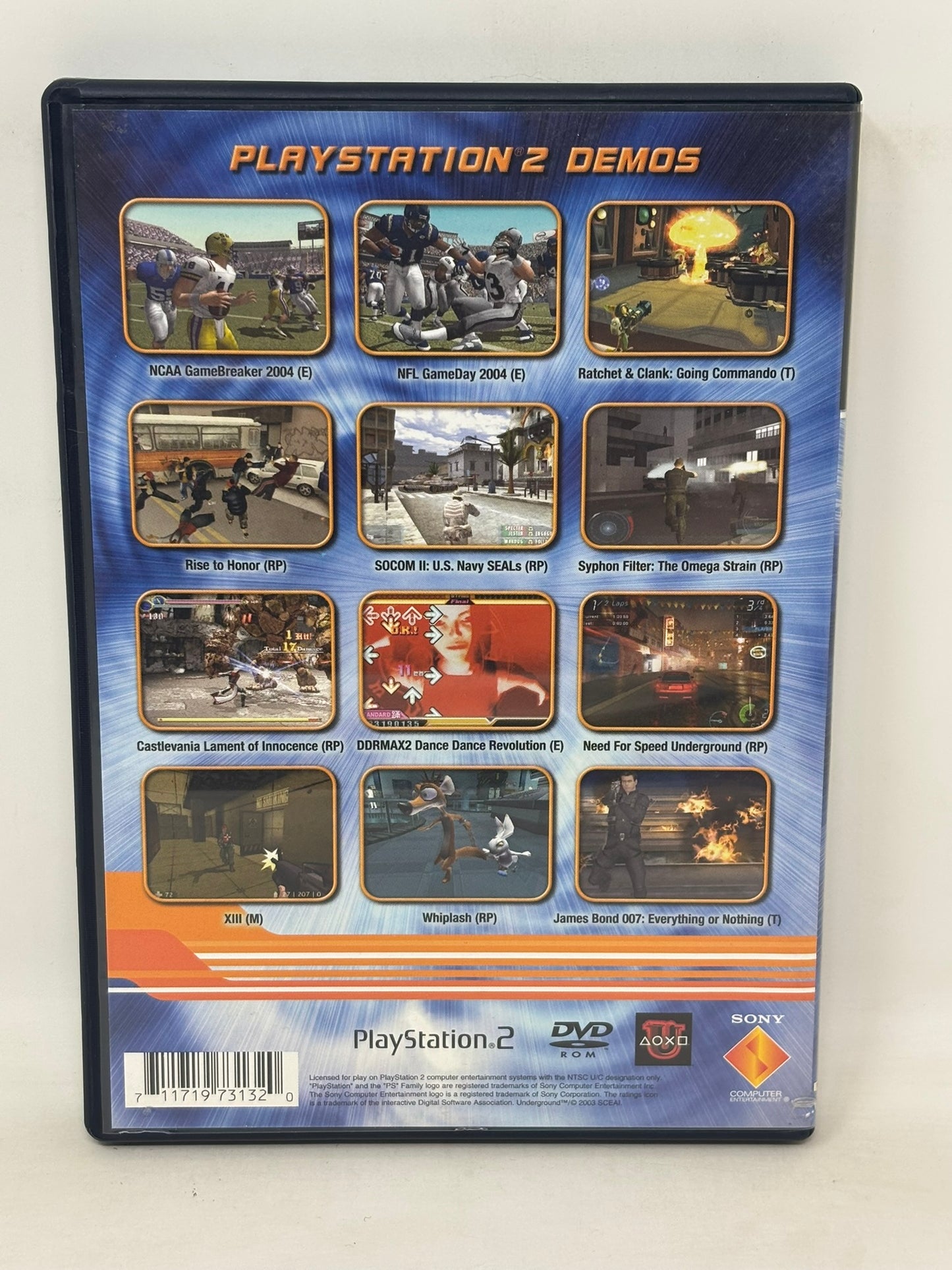 Sony PlayStation 2 - Jampack Winter 2003 Demo Disc - Complete