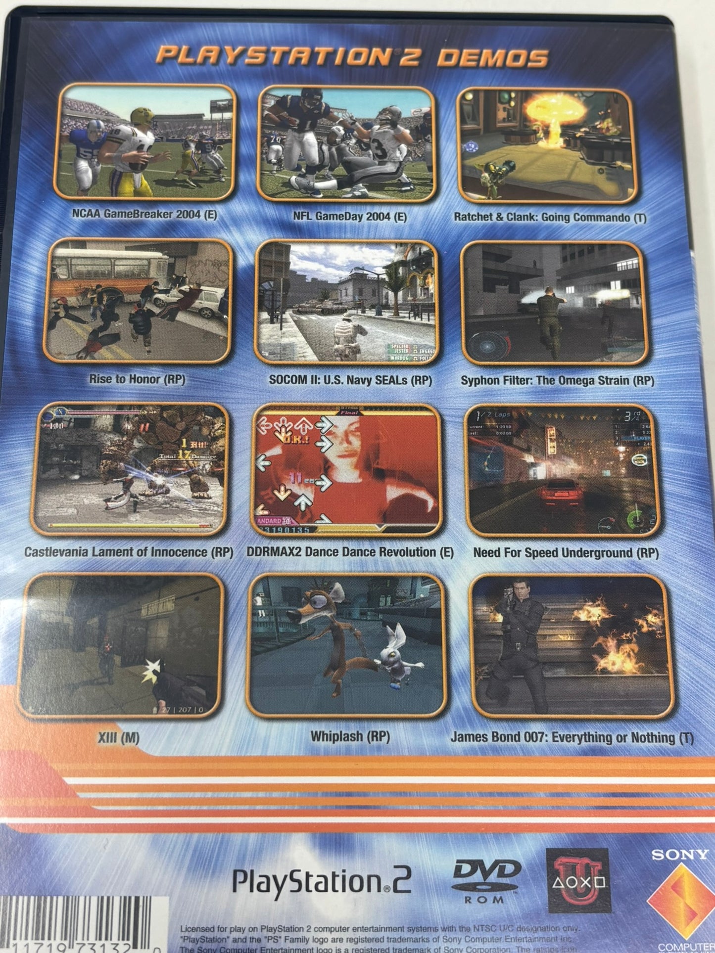 Sony PlayStation 2 - Jampack Winter 2003 Demo Disc - Complete