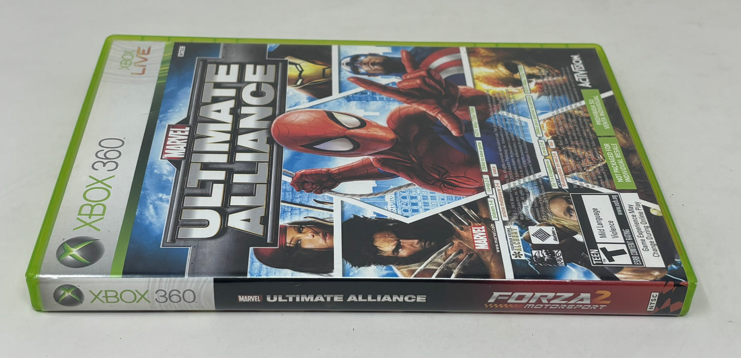 XBox 360 - Marvel Ultimate Alliance / Forza 2 - Complete