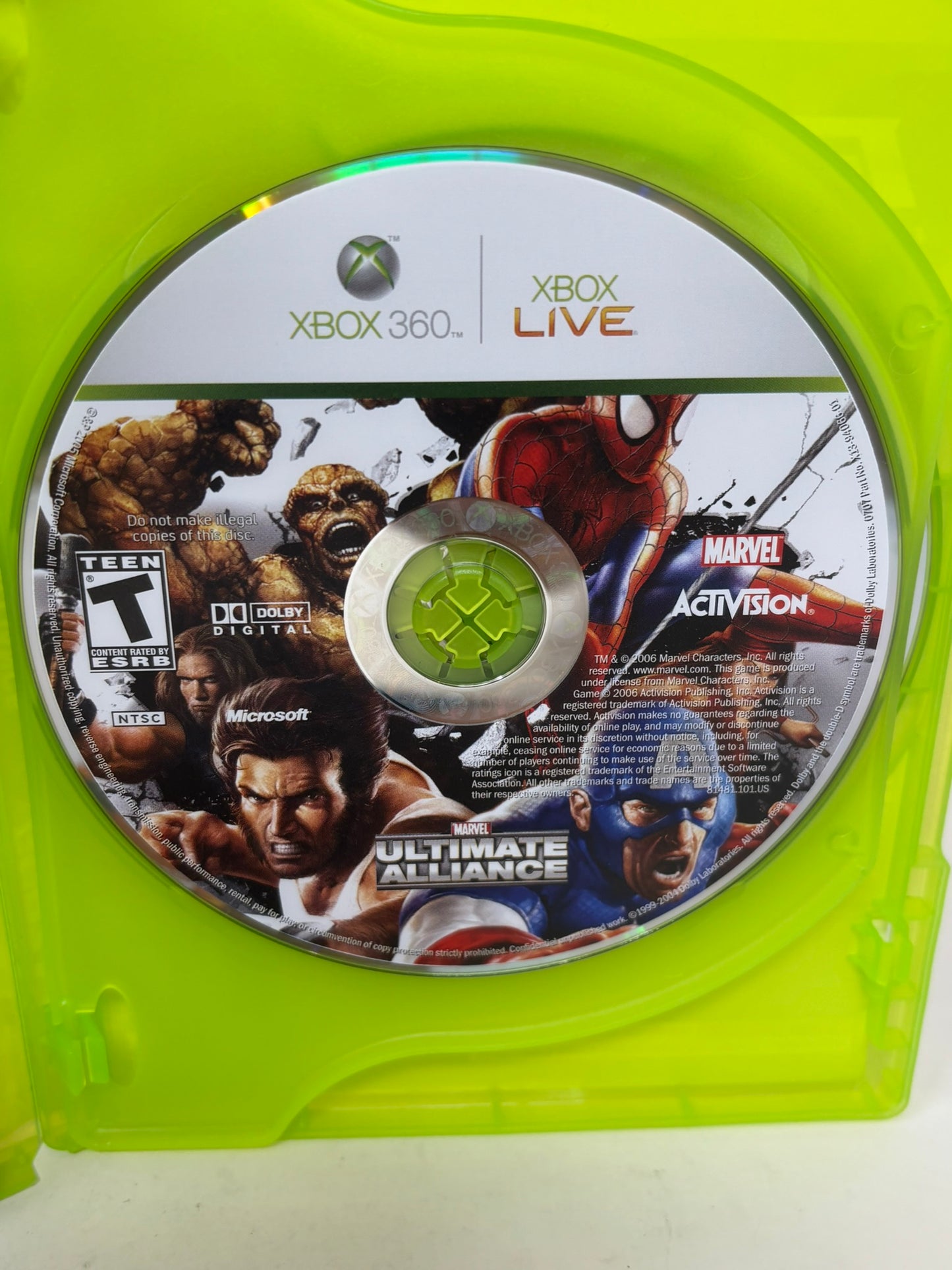 XBox 360 - Marvel Ultimate Alliance / Forza 2 - Complete