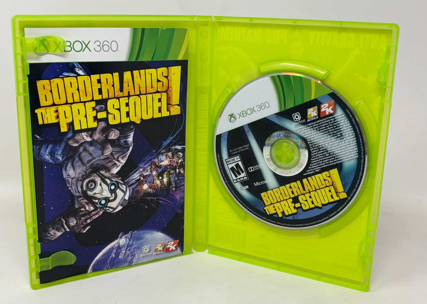 XBox 360 - Borders The Pre-Sequel! - Complete