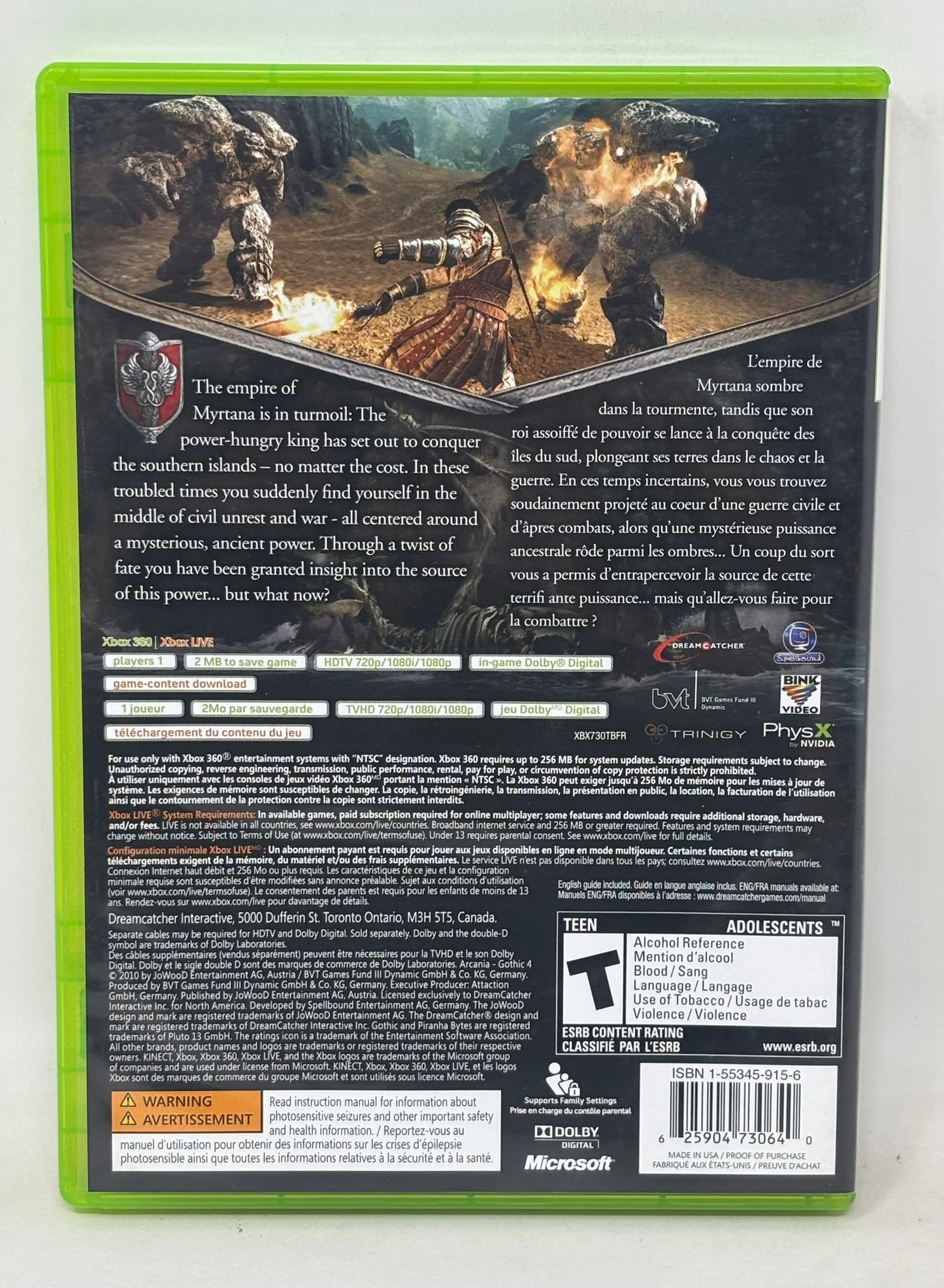 XBox 360 - Acrania: Gothic IV - Complete