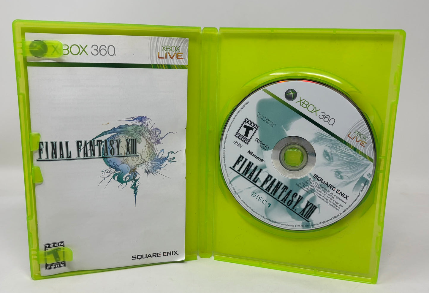XBox 360 - Final Fantasy XIII 13 - Complete