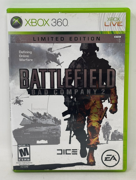 XBox 360 - Battlefield Bad Company 2 Limited Edition