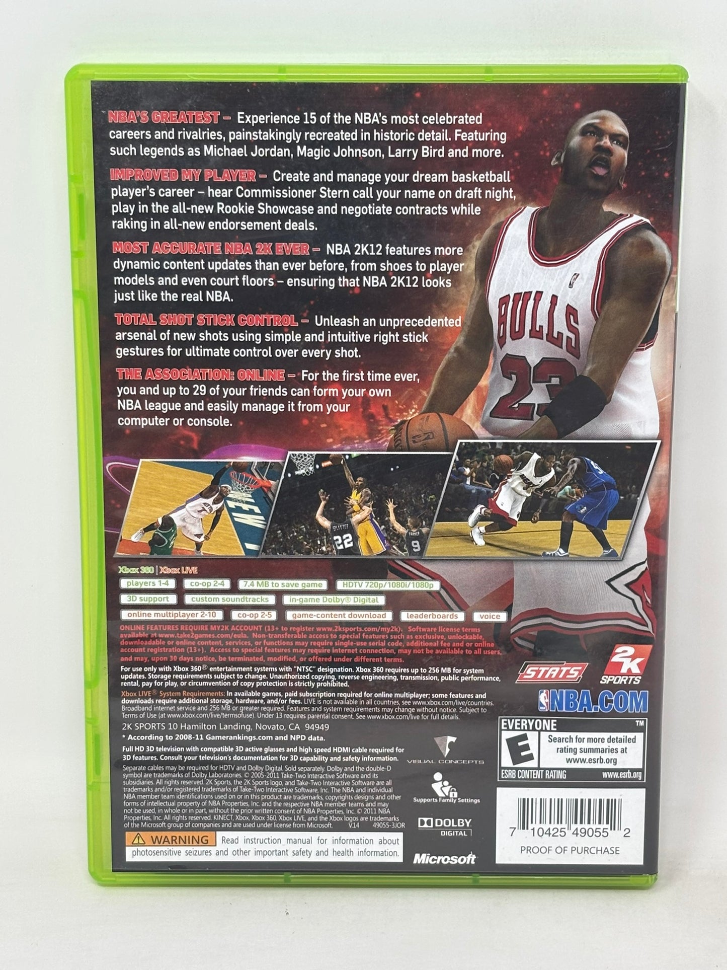 XBox 360 - NBA 2K12 - Complete