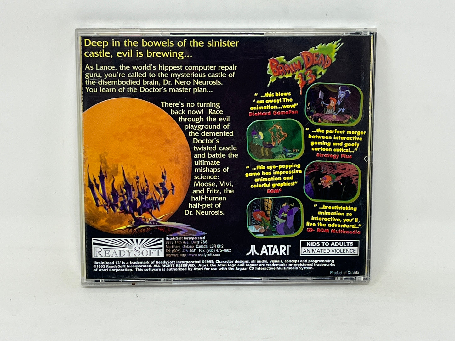 Atari Jaguar CD - Brain Dead 13