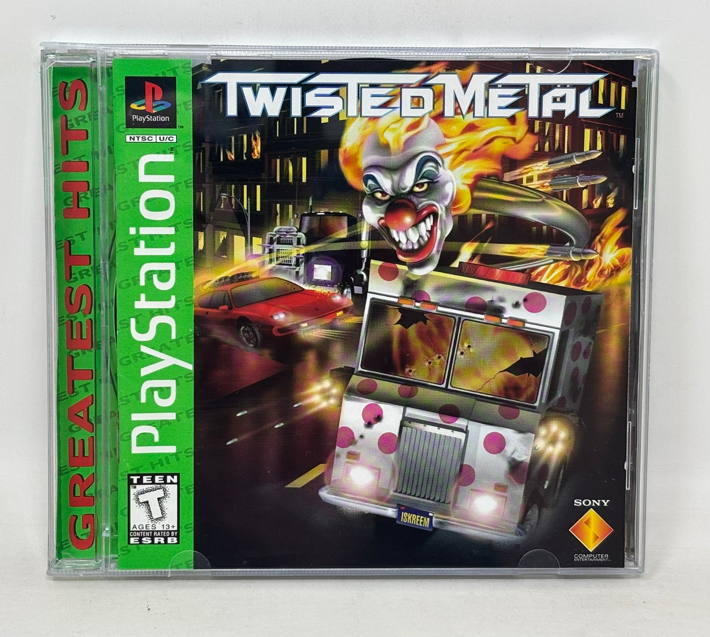 Sony PlayStation - Twisted Metal (Greatest Hits) - Complete