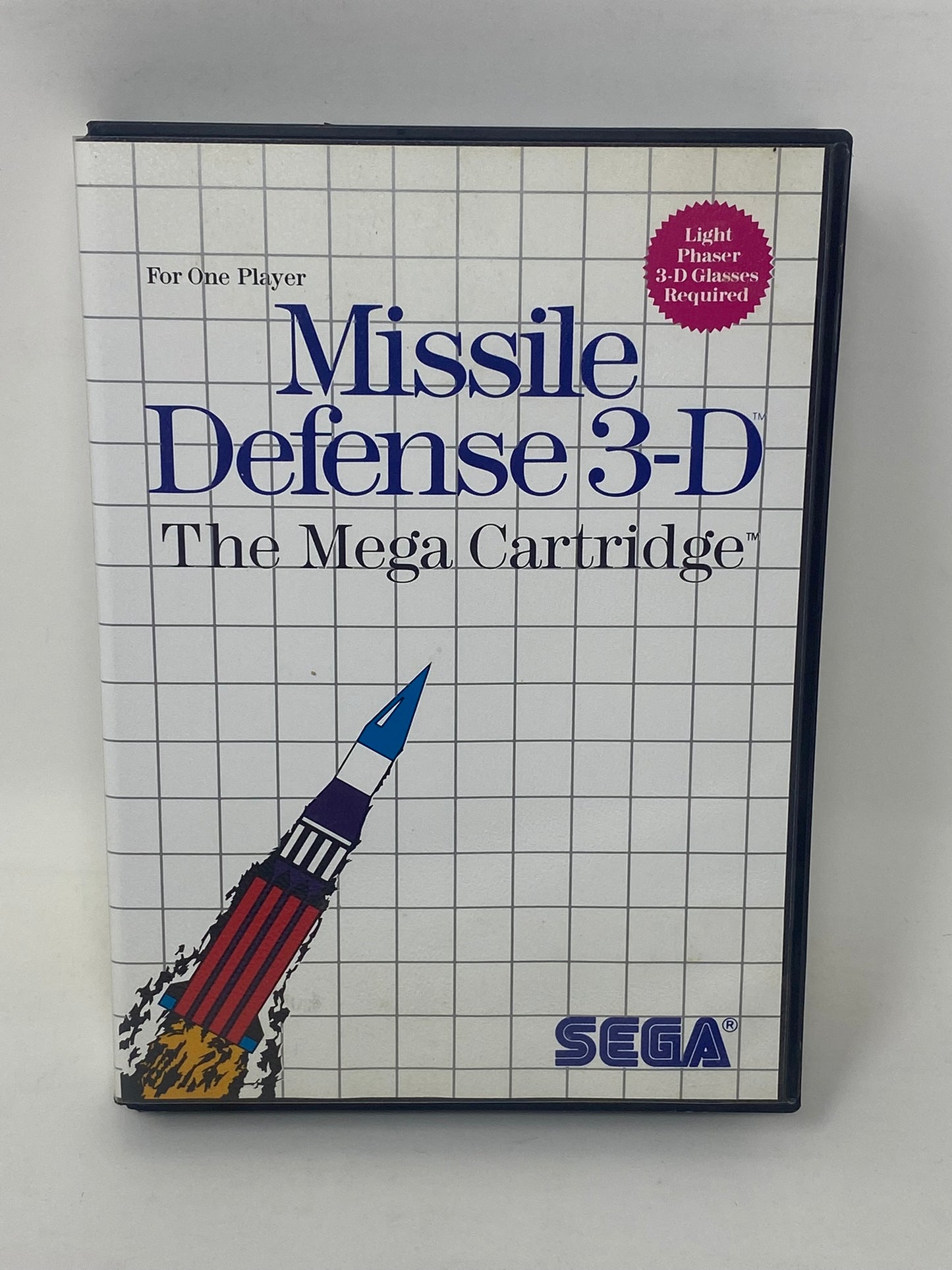 Sega Master System - Missile Defense 3D - Complete