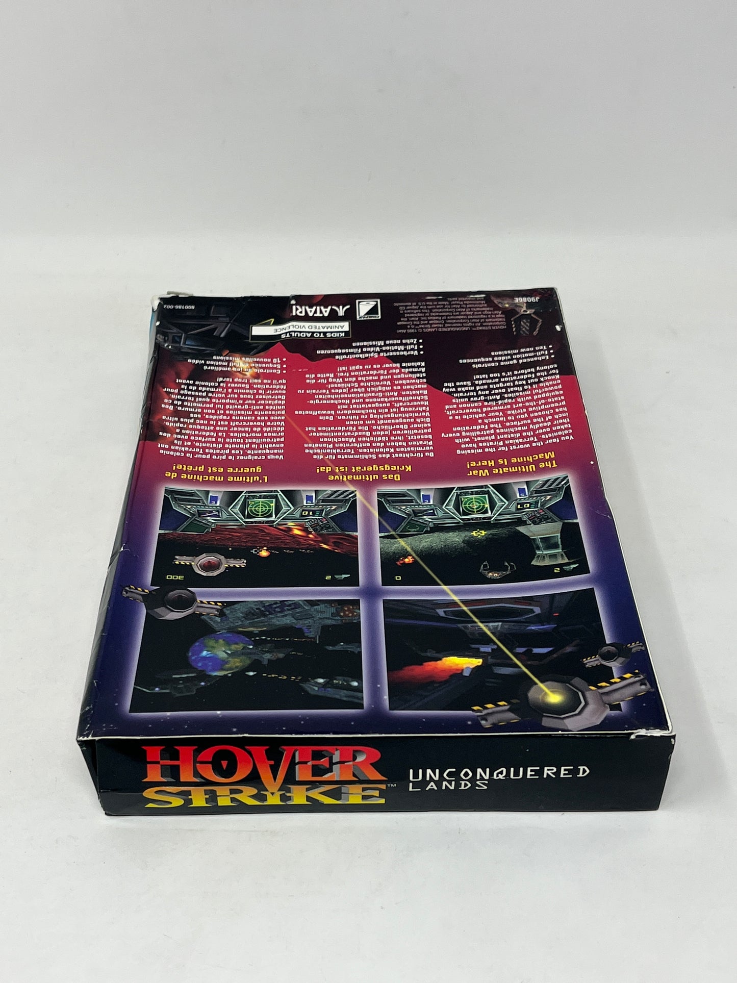 Atari Jaguar CD - Hover Strike Unconquered Lands - Complete