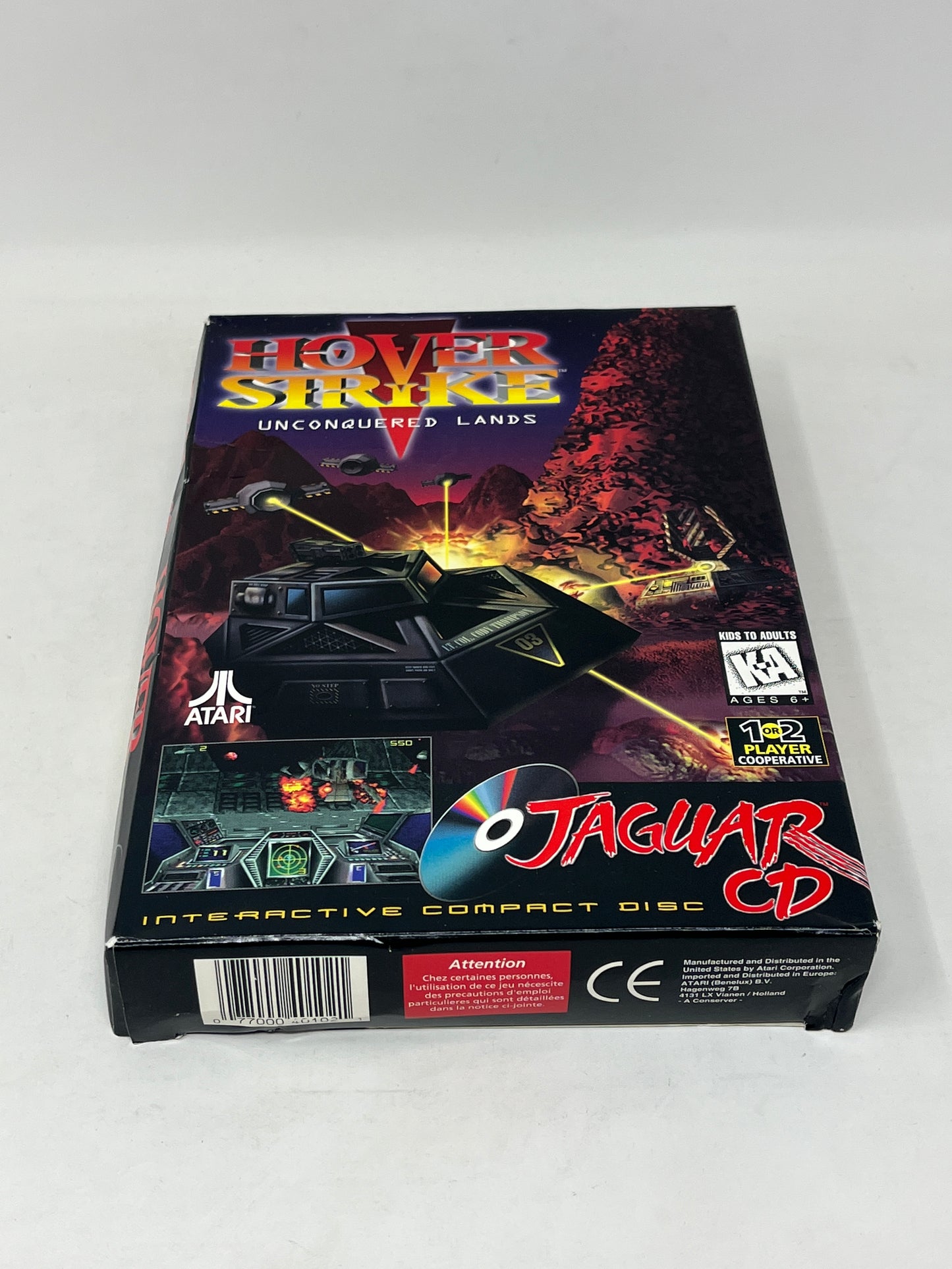 Atari Jaguar CD - Hover Strike Unconquered Lands - Complete