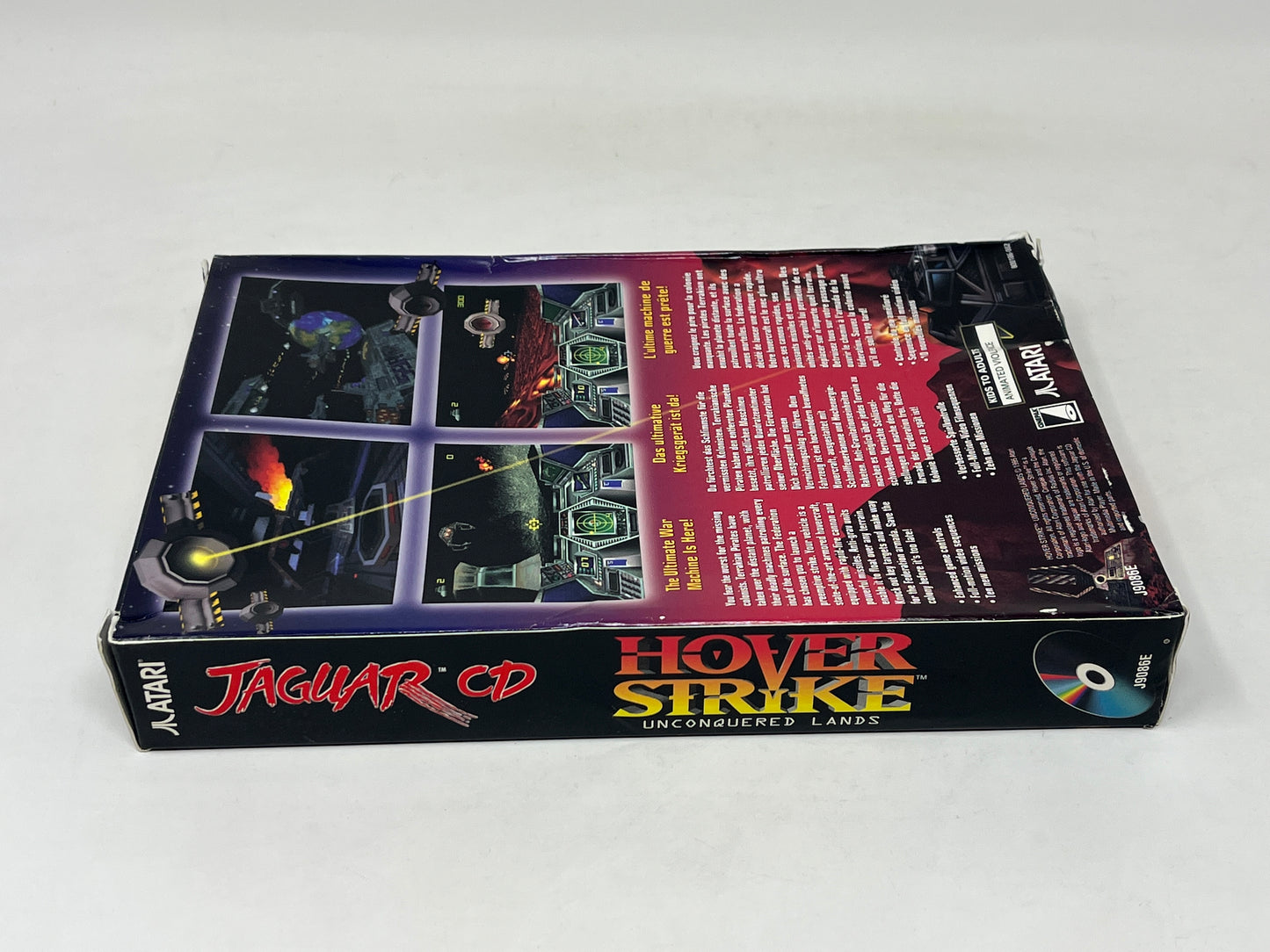 Atari Jaguar CD - Hover Strike Unconquered Lands - Complete