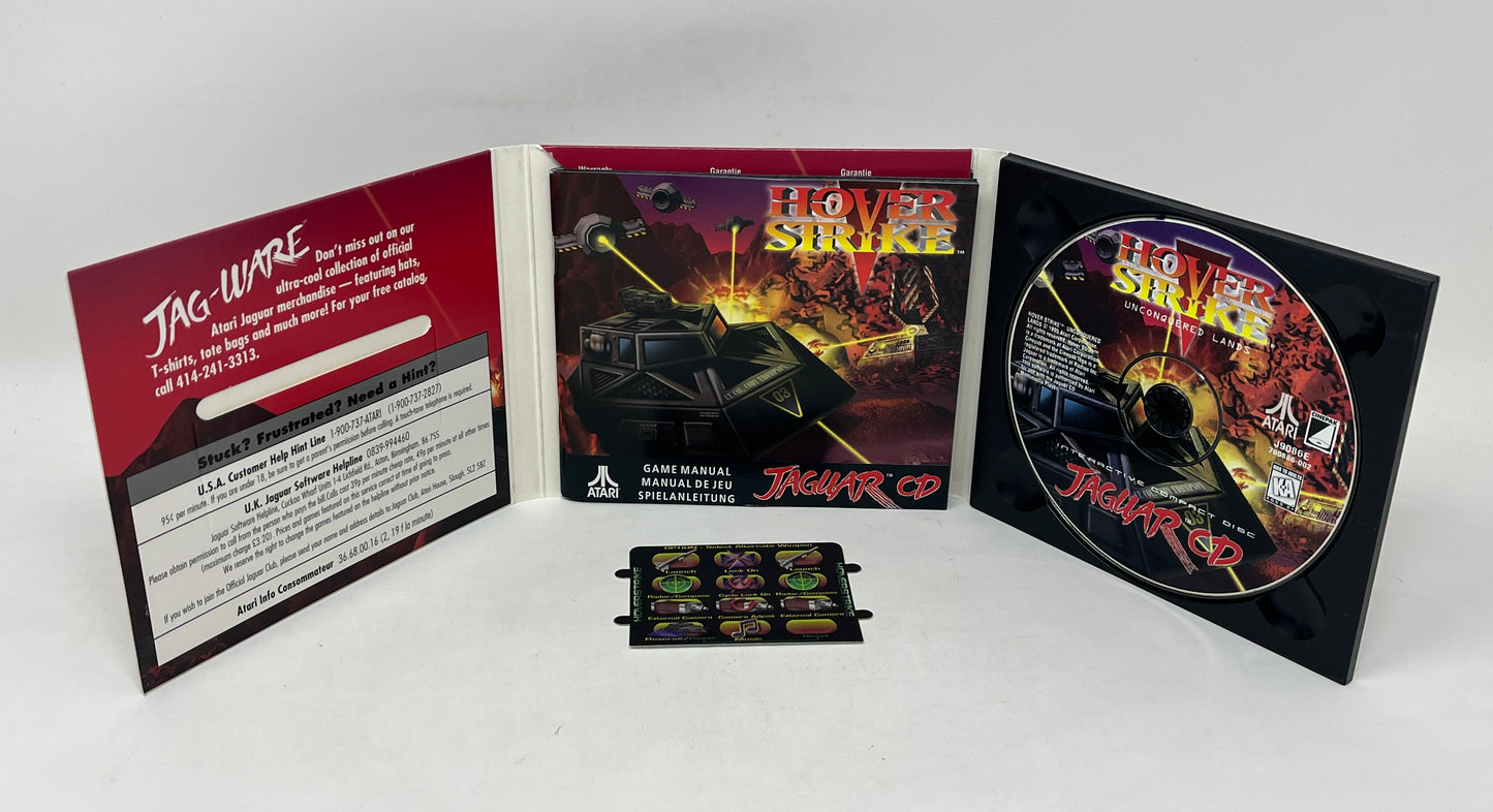 Atari Jaguar CD - Hover Strike Unconquered Lands - Complete