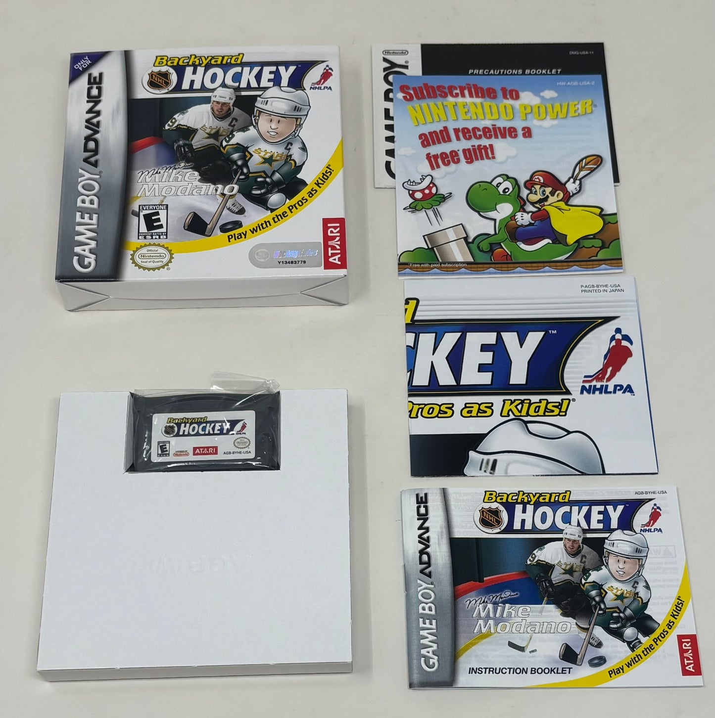 Nintendo Game Boy Advance - Backyard Hockey - Complete