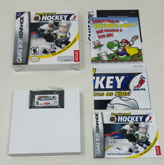Nintendo Game Boy Advance - Backyard Hockey - Complete