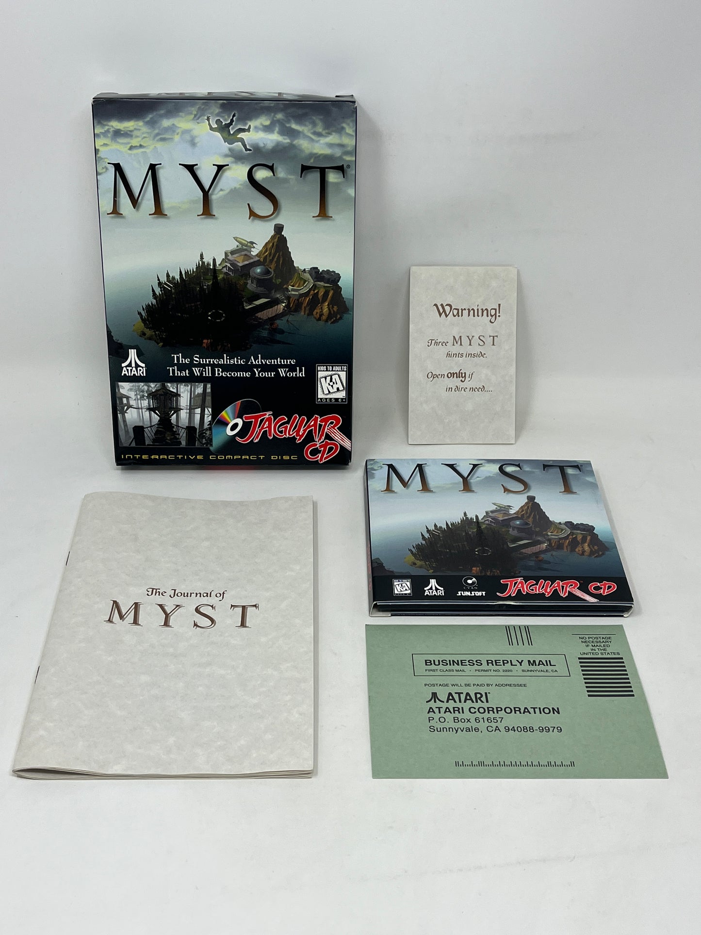 Atari Jaguar CD - Myst - Complete