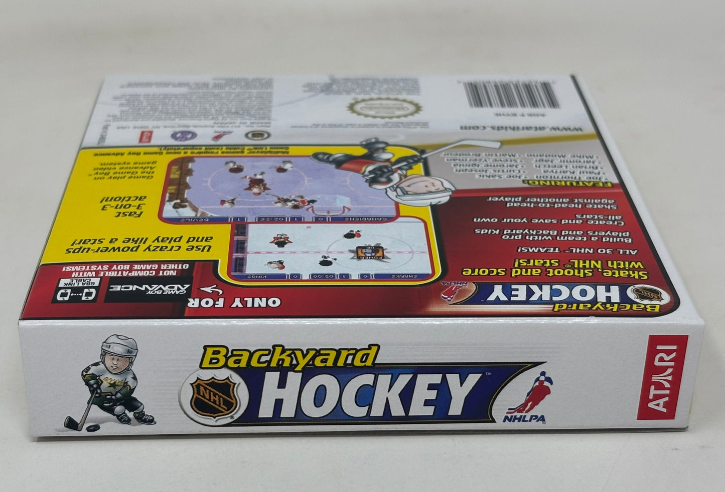 Nintendo Game Boy Advance - Backyard Hockey - Complete