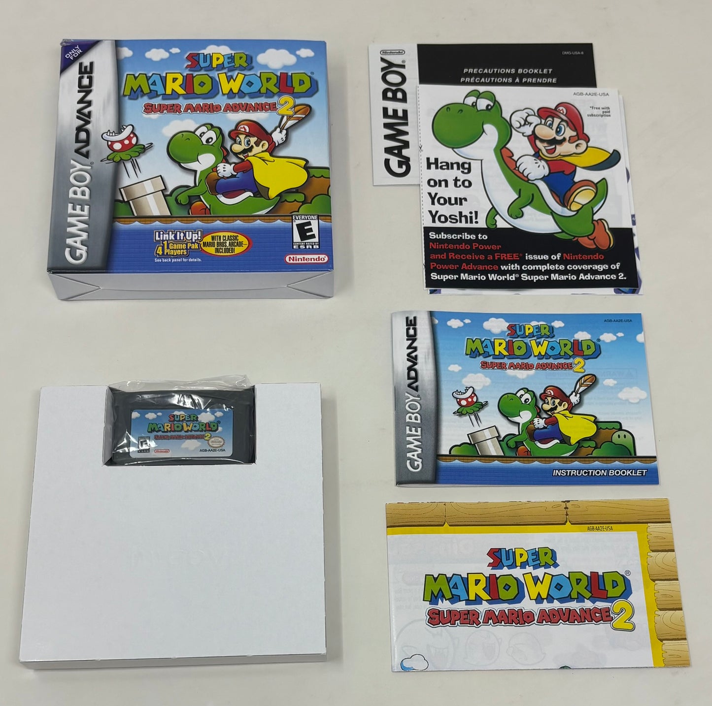 Nintendo Game Boy Advance - Super Mario World: Super Mario Advance 2 - Complete