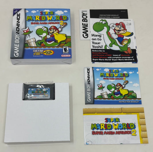 Nintendo Game Boy Advance - Super Mario World: Super Mario Advance 2 - Complete