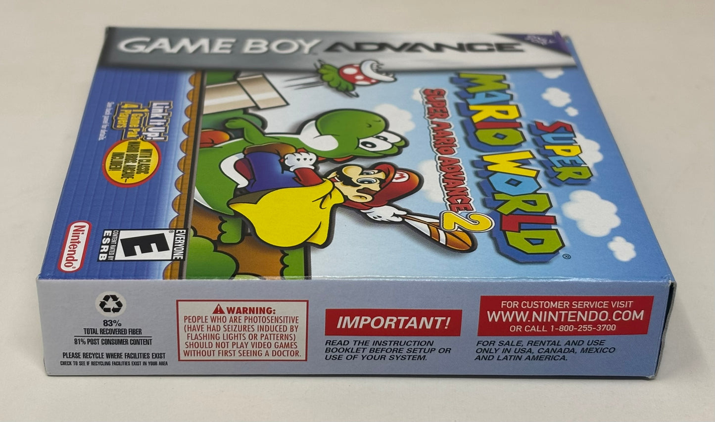 Nintendo Game Boy Advance - Super Mario World: Super Mario Advance 2 - Complete