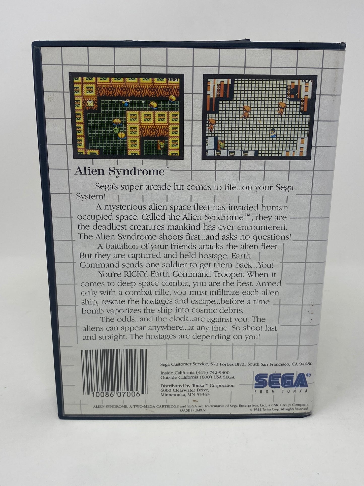 Sega Master System - Alien Syndrome - Complete