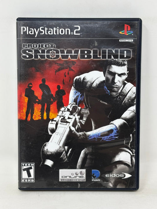 Sony PlayStation 2 - Project Snowblind - Complete