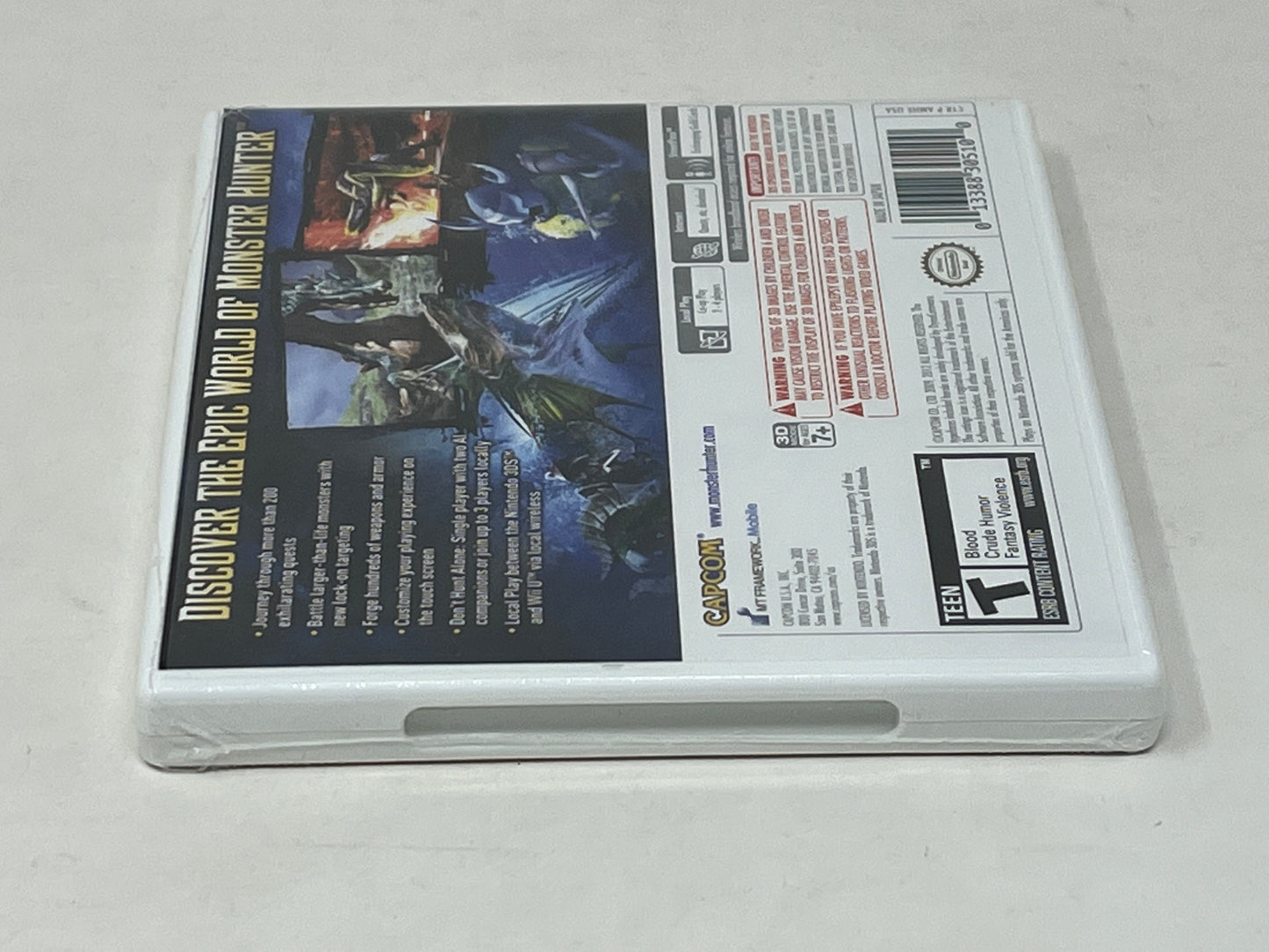 Nintendo 3DS - Monster Hunter 3 Ultimate - Brand New / Sealed