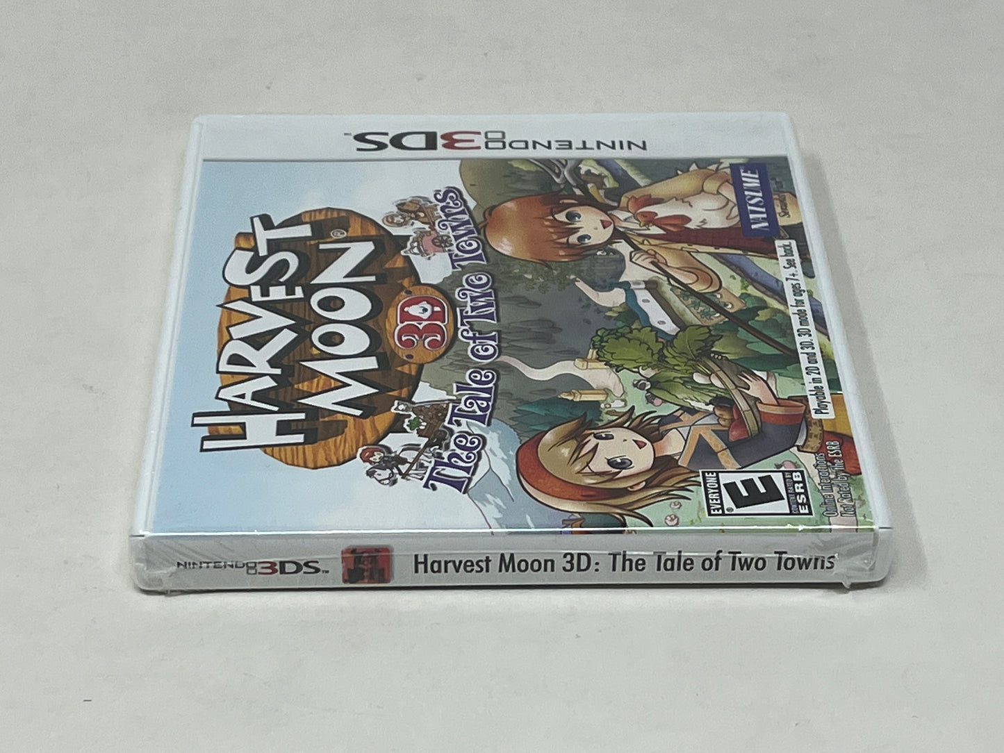 Nintendo 3DS - Harvest Moon 3D: Tale of Two Towns - Brand New