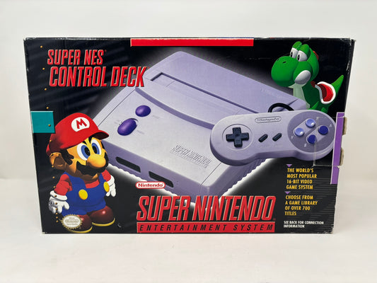SNES Super Nintendo Jr. Control Deck System In Box
