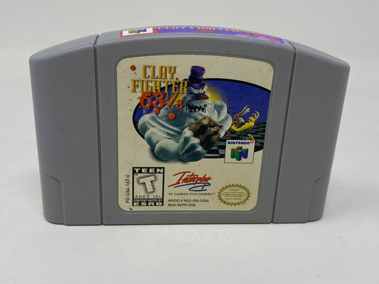 Nintendo 64 N64 - Clay Fighter 63 1/3