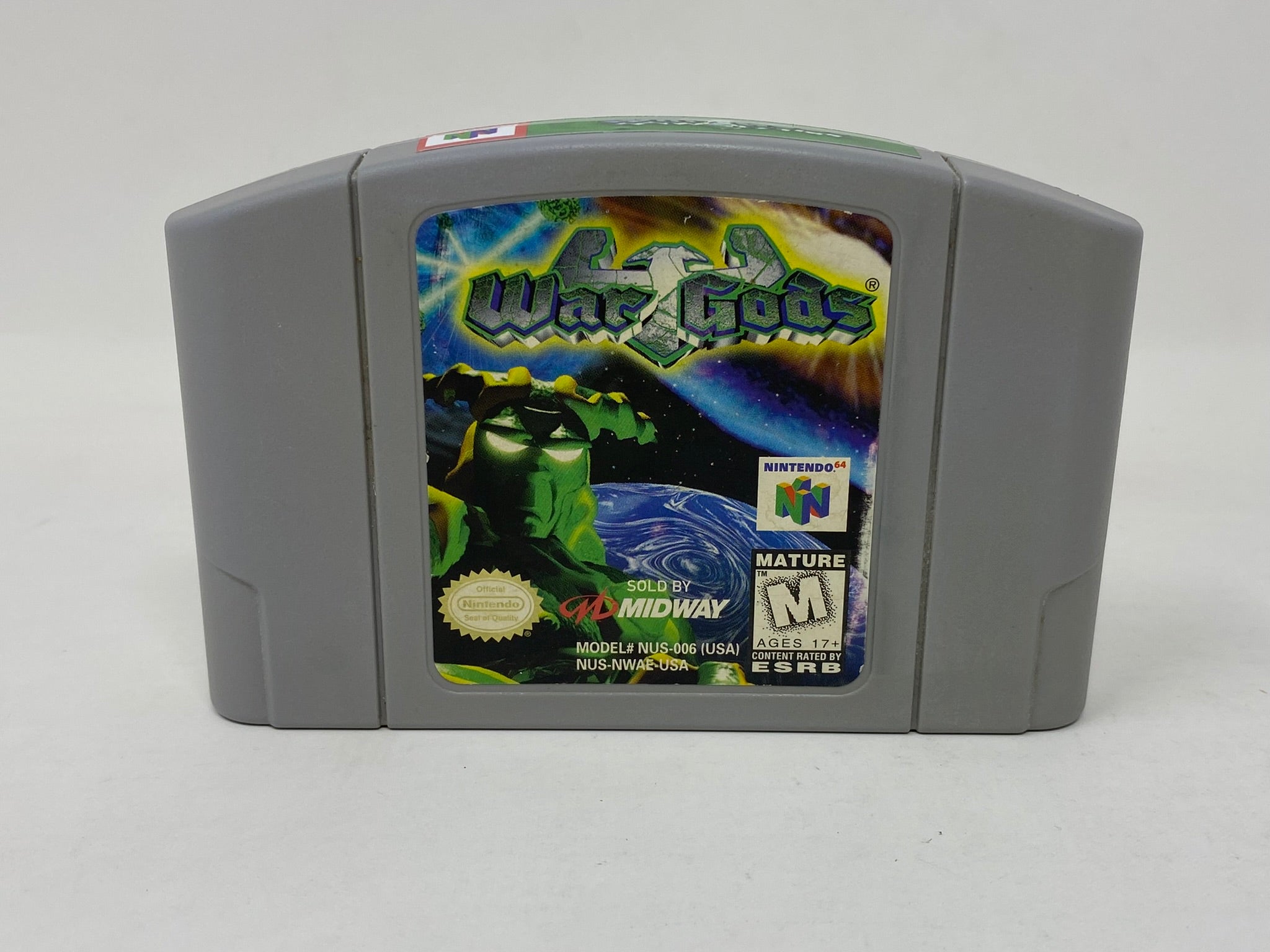 Nintendo 64 N64 - War Gods – The Generation X of America