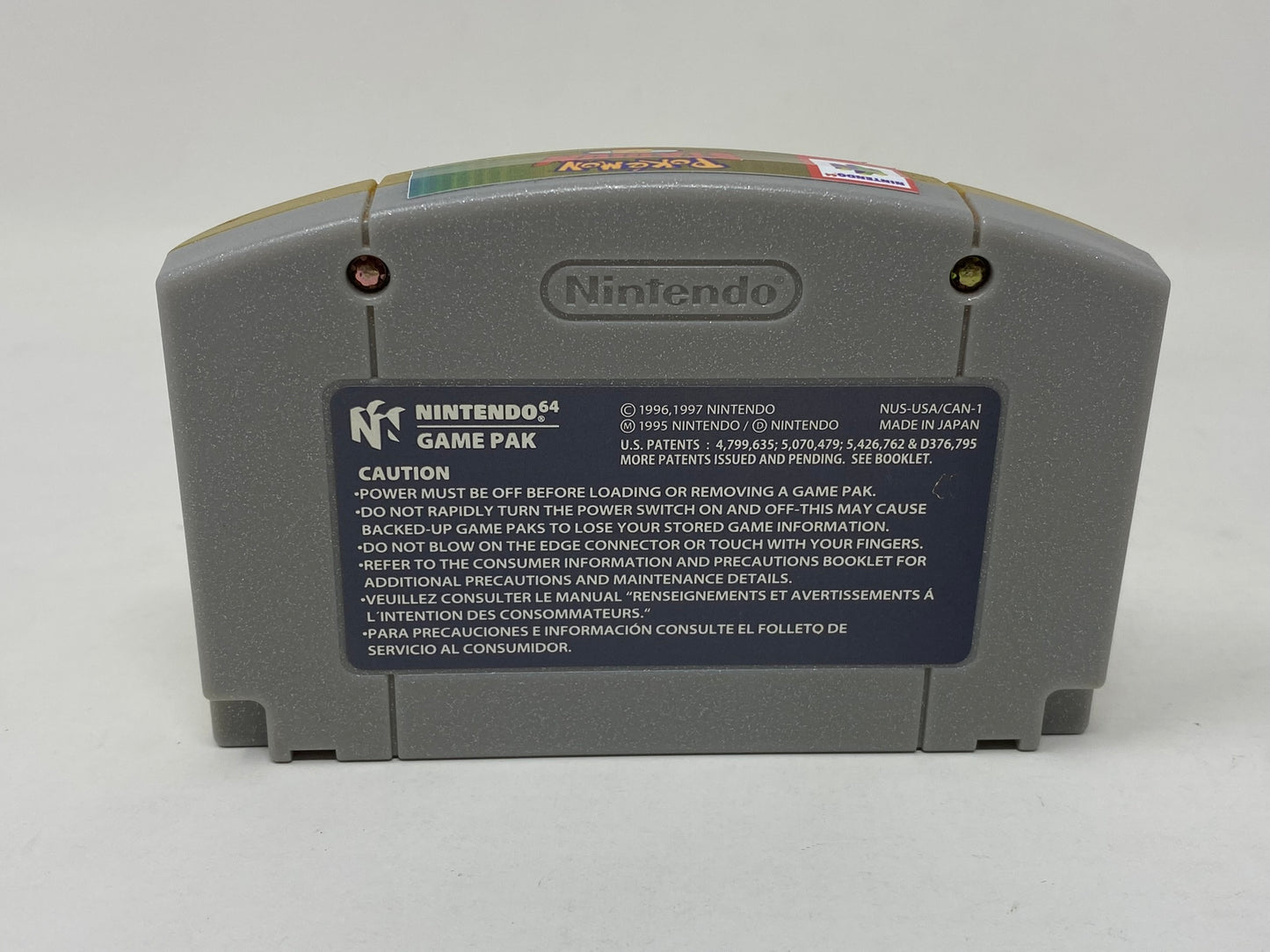 Nintendo 64 N64 - Pokemon Stadium 2