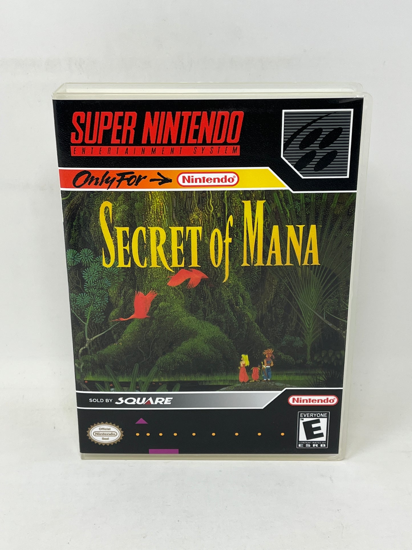 SNES Super Nintendo - Secret of Mana w/ Instruction Manual