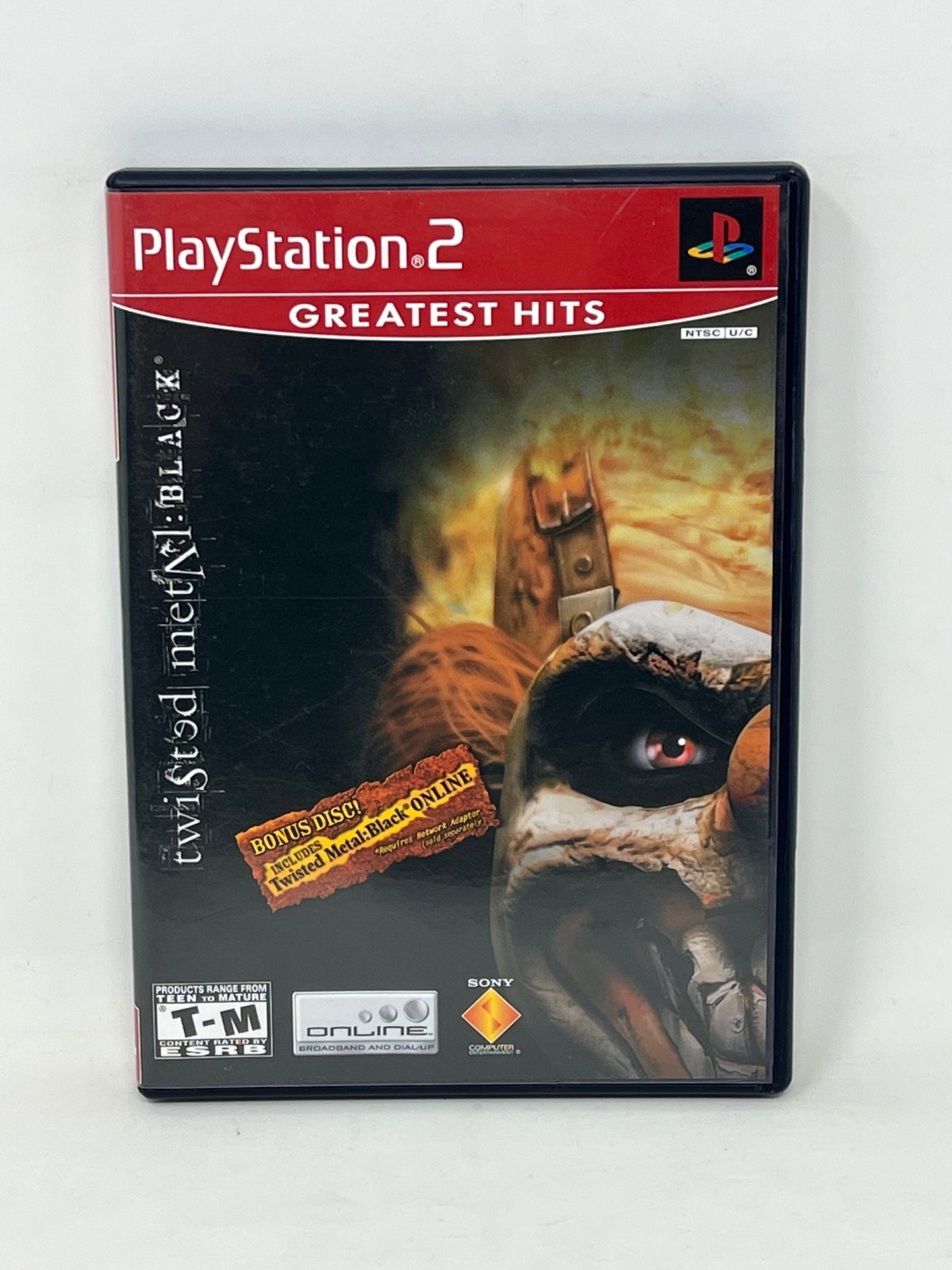 Sony PlayStation 2 - Twisted Metal Black Online (Greatest Hits) Complete