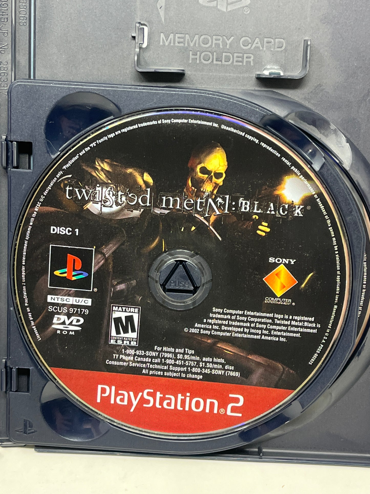 Sony PlayStation 2 - Twisted Metal Black Online (Greatest Hits) Complete