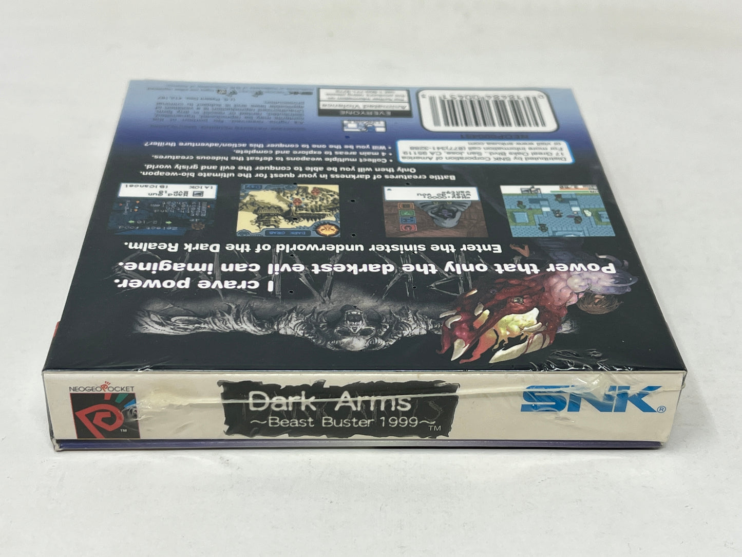 Neo Geo Pocket Color - Dark Arms Beast Buster 1999 - BRAND NEW / SEALED