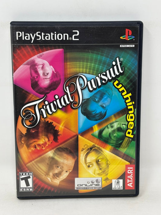 Sony PlayStation 2 - Trivial Pursuit Unhinged - Complete