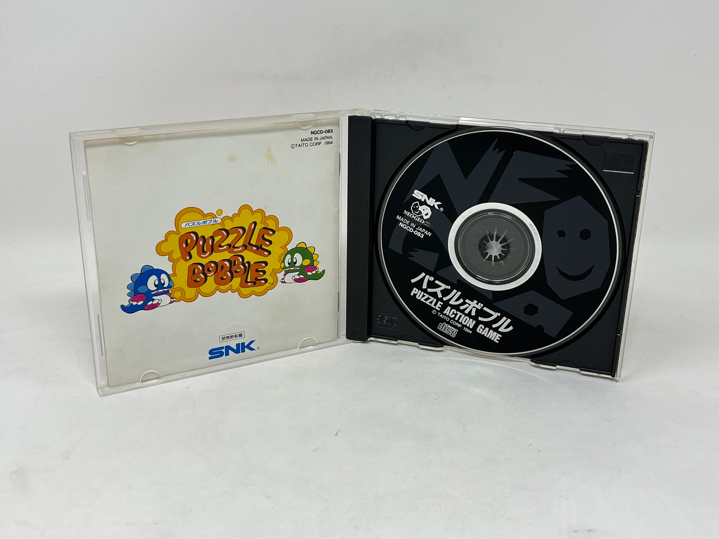 Neo Geo CD - Puzzle Bobble (Japan Import) Complete