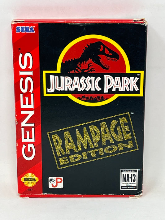 Sega Genesis - Jurassic Park Rampage Edition - Complete