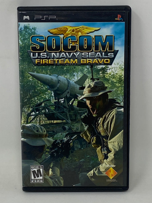 Sony PSP - SOCOM Navy Seals Fireteam Bravo - Complete