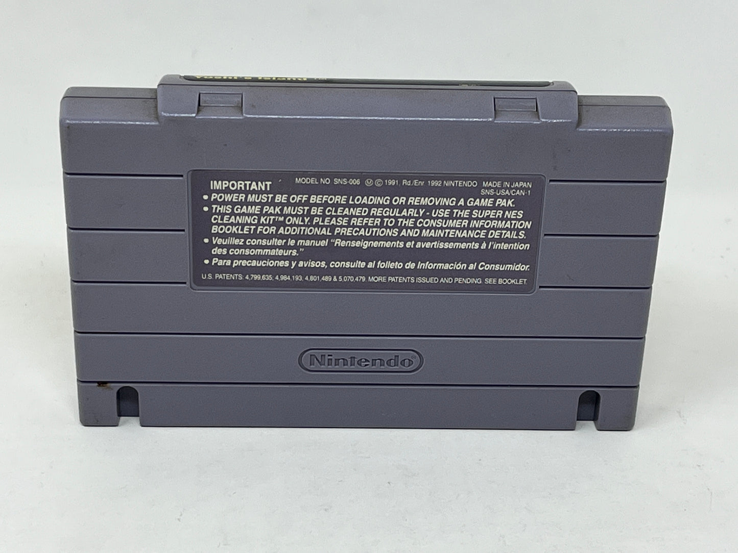 SNES Super Nintendo - Super Mario World 2 Yoshi's Island