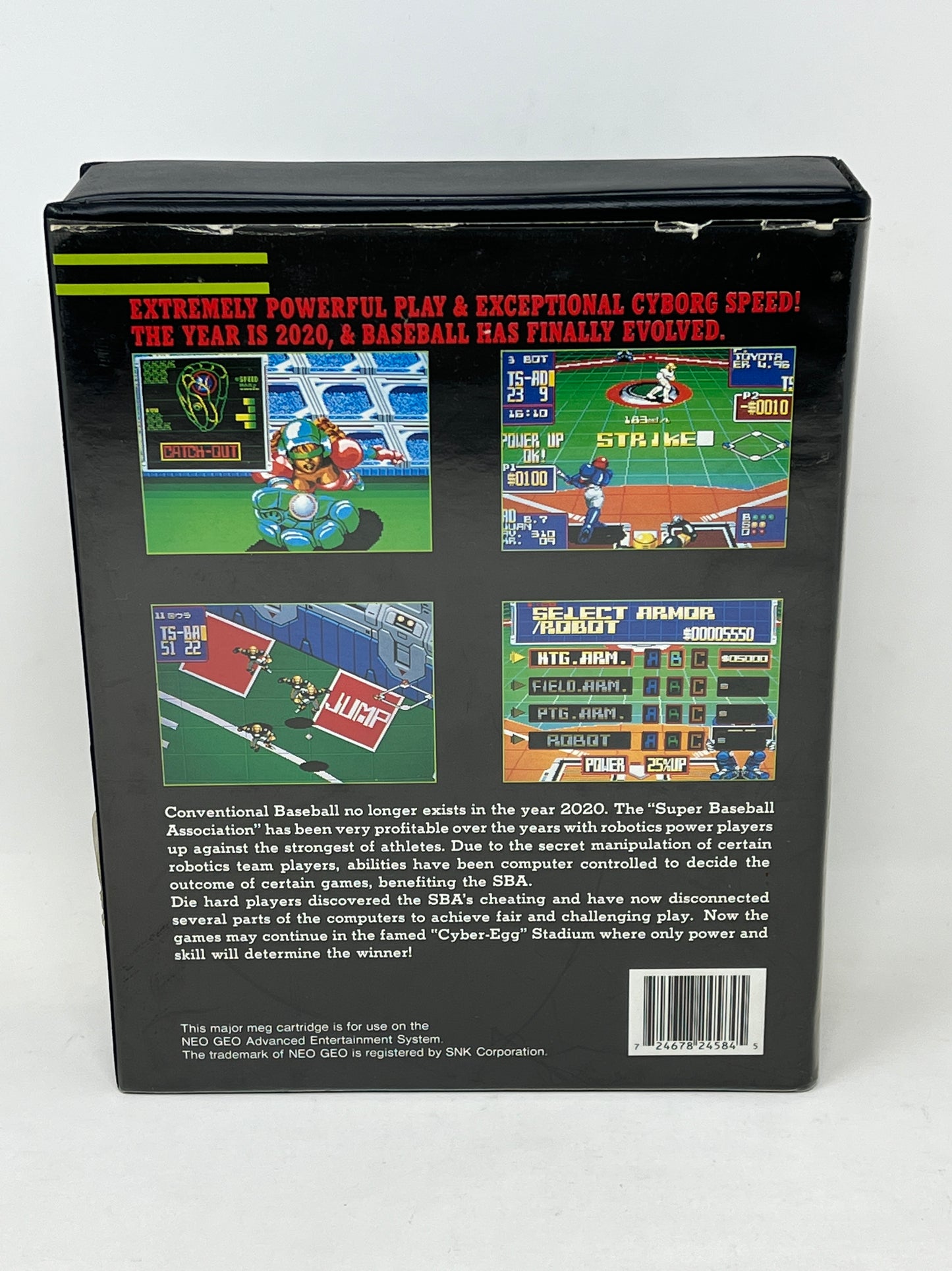 Neo Geo AES - Super Baseball 2020 - Complete