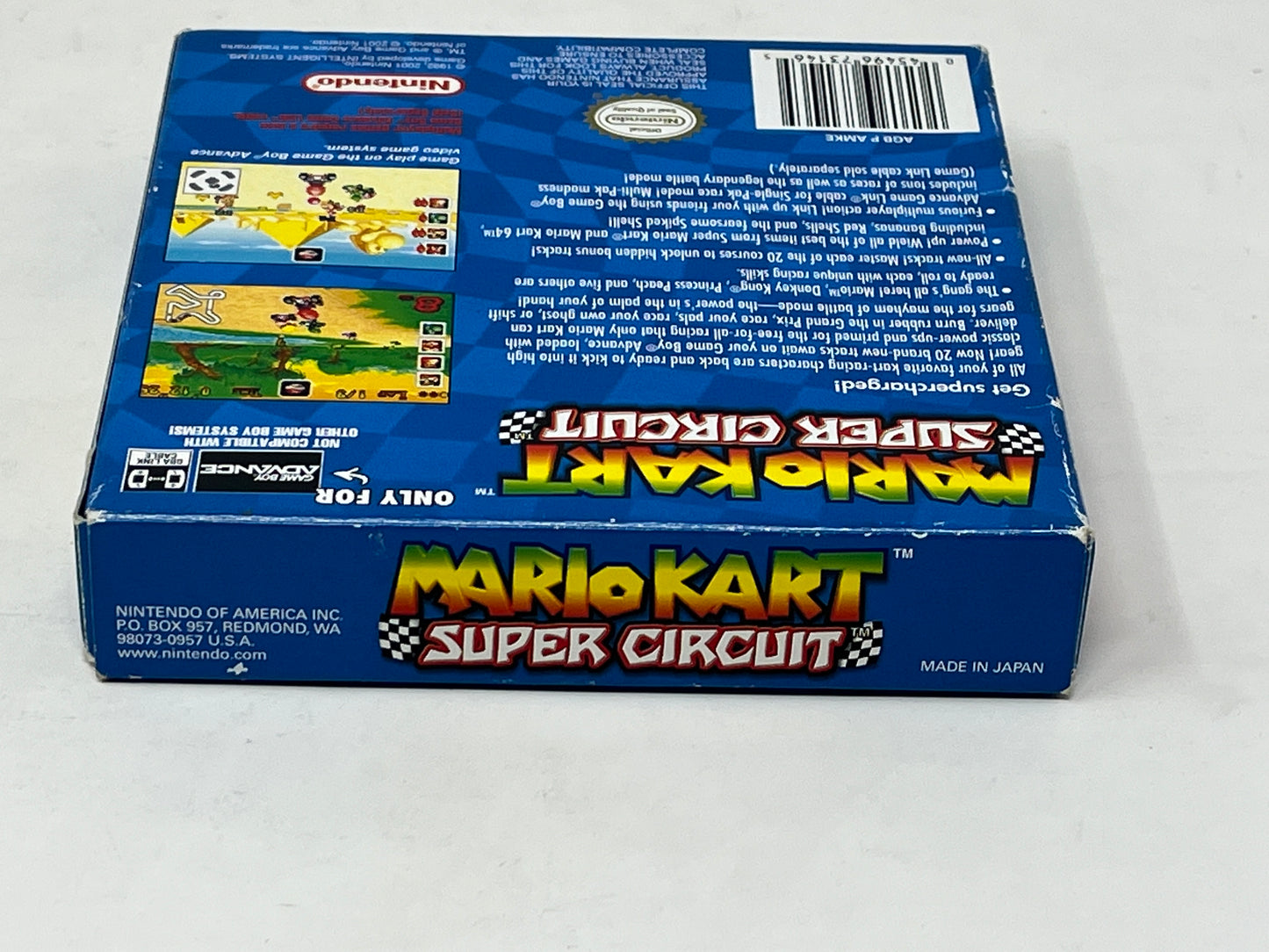 Nintendo Game Boy Advance - Mario Kart Super Circuit - Complete