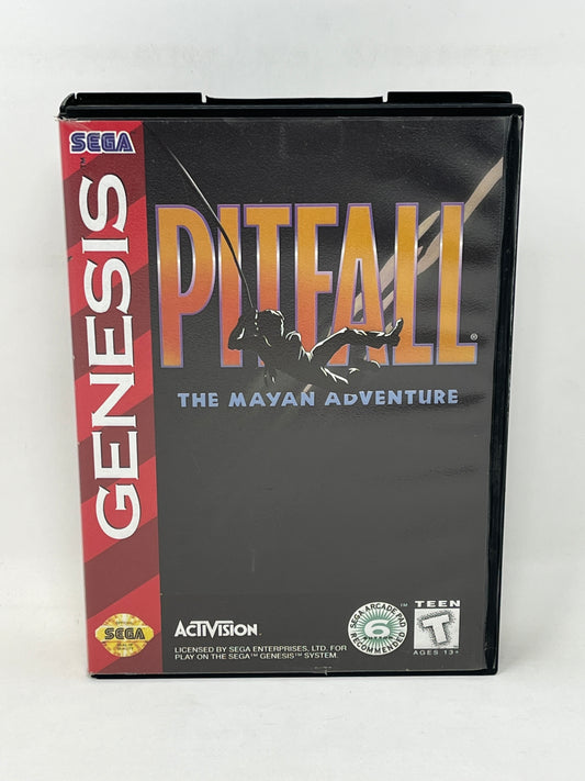 Sega Genesis - Pitfall The Mayan Adventure - Complete