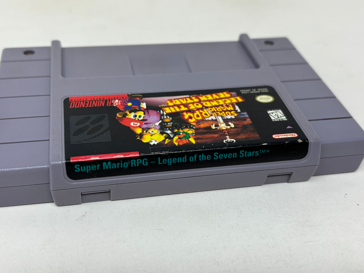 SNES Super Nintendo - Super Mario RPG w/ Snapcase