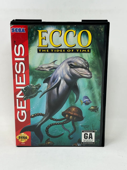 Sega Genesis - Ecco Tides of Time - Complete