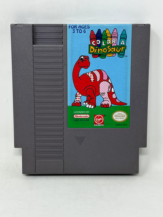 NES Nintendo - Color a Dinosaur