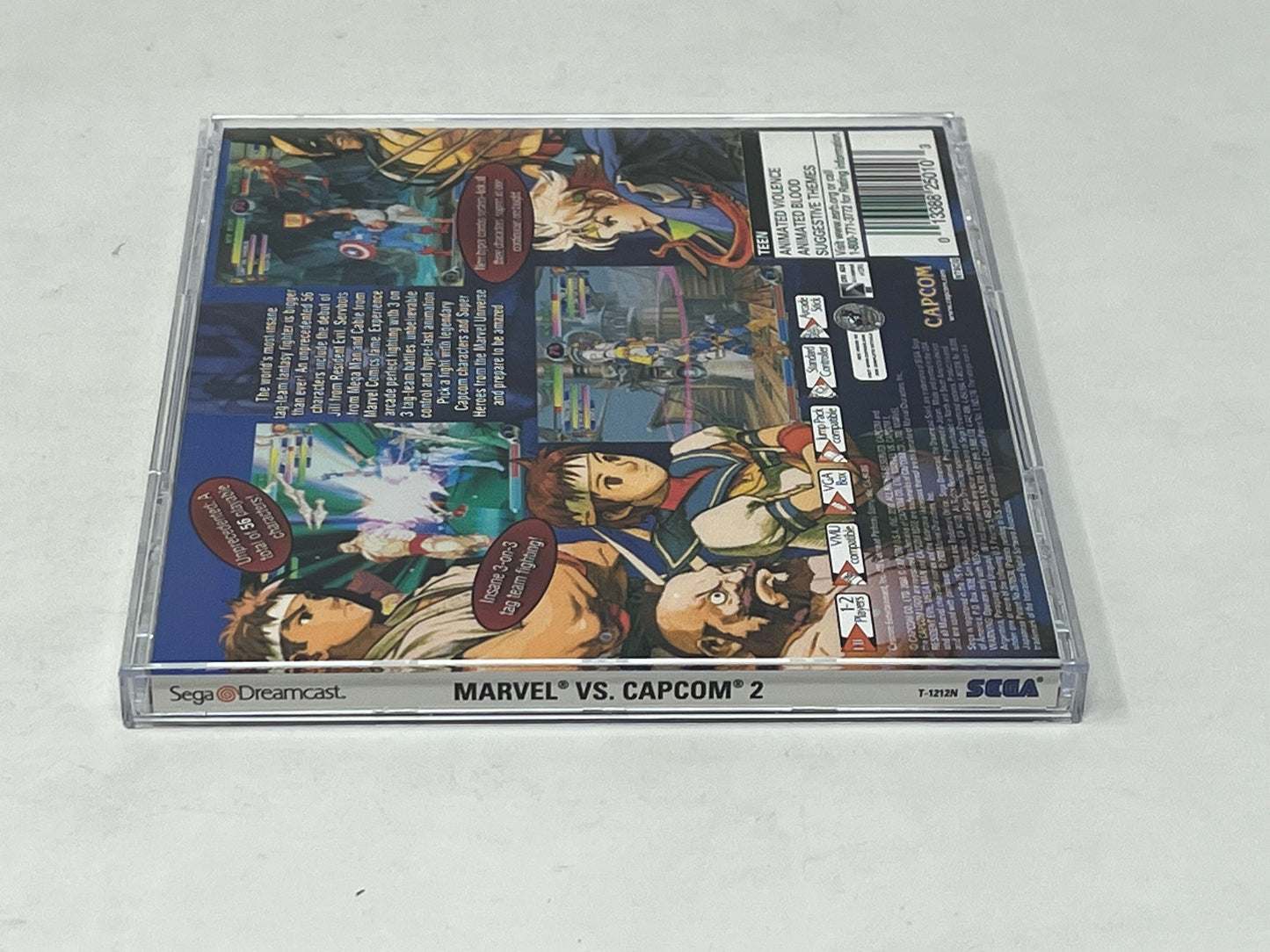 Sega Dreamcast - Marvel Vs Capcom 2