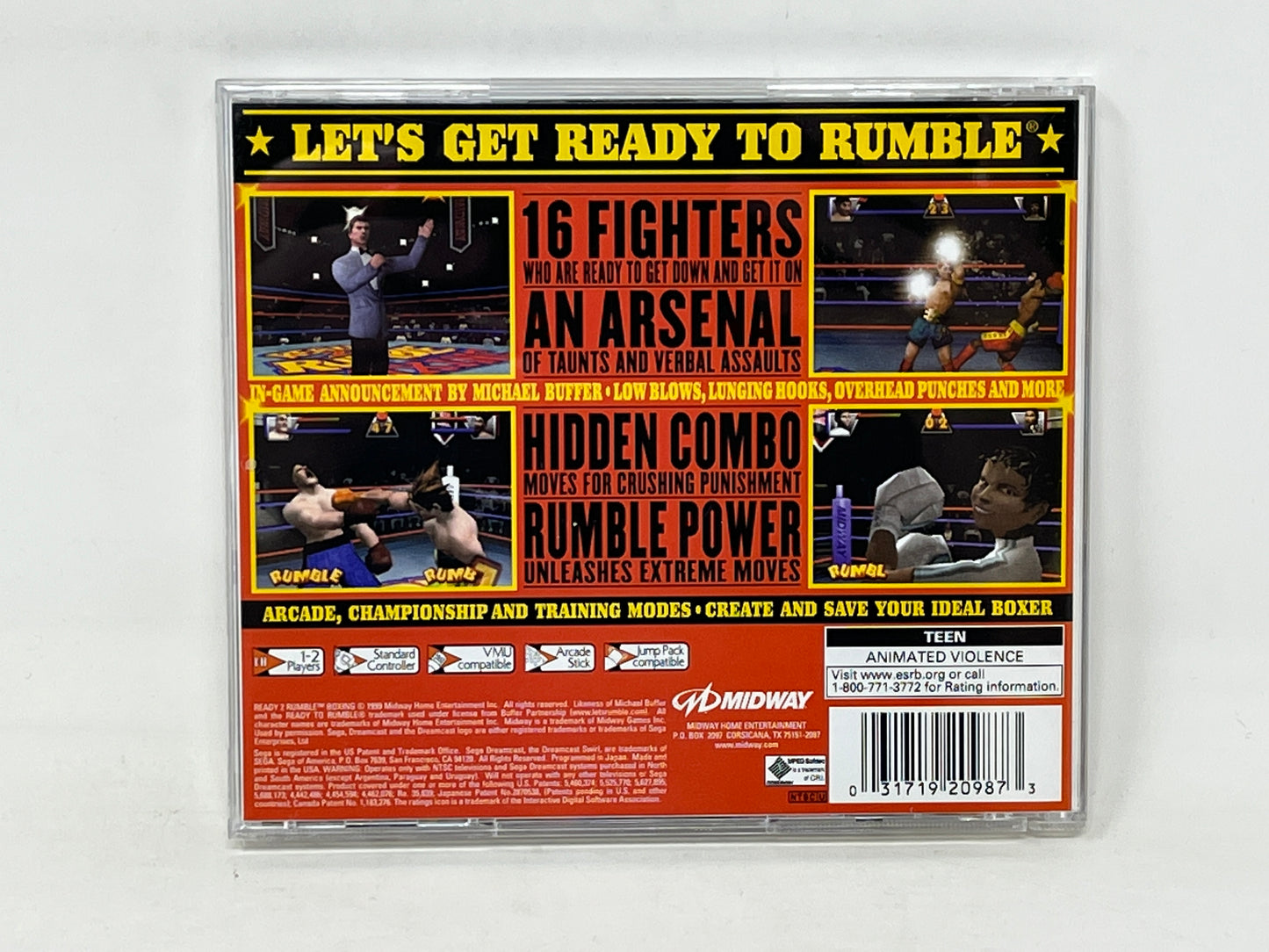 Sega Dreamcast - Ready 2 Rumble Boxing - Complete