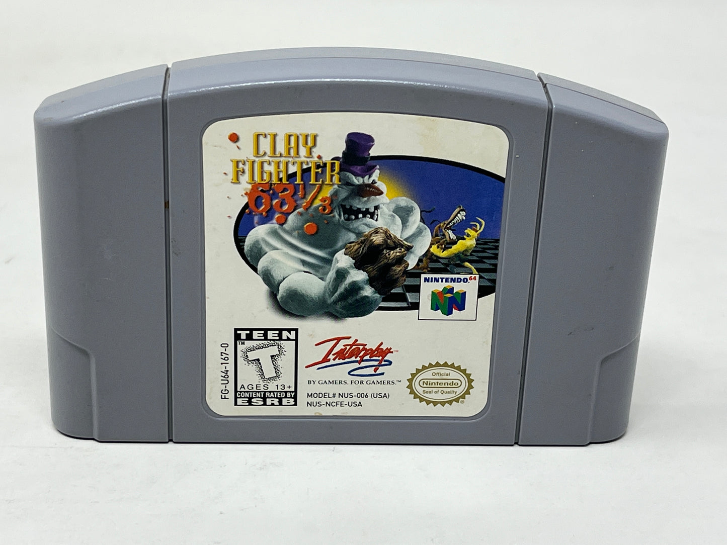 Nintendo 64 N64 - Clay Fighter 63 1/3