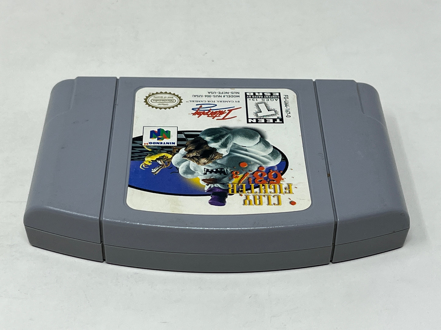 Nintendo 64 N64 - Clay Fighter 63 1/3